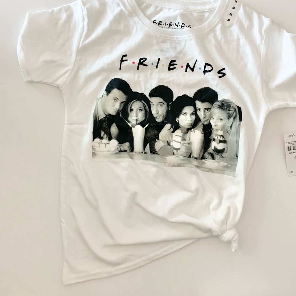 Justice Shirt - Friends print (NWT)